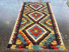 Afghan Maimana Kilim Rug | 2' 1