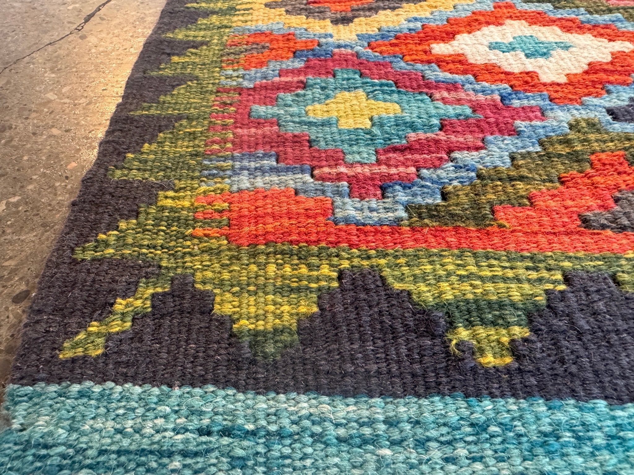 Afghan Maimana Kilim Rug | 2' 10