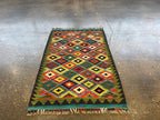 Afghan Maimana Kilim Rug | 2' 10