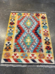 Afghan Maimana Kilim Rug | 2' 2