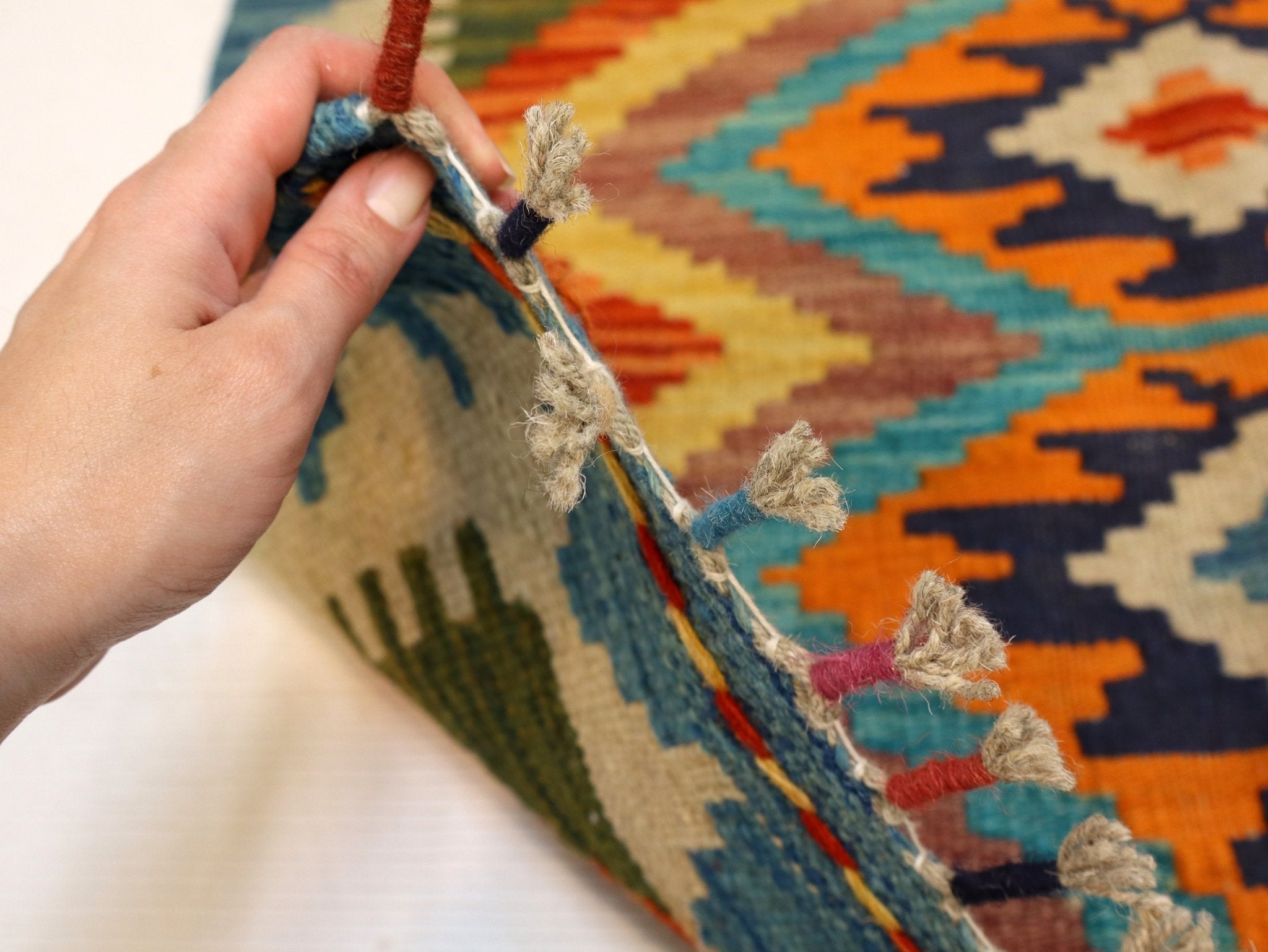 Afghan Maimana Kilim Rug | 2' 6