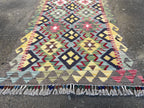 Afghan Maimana Kilim Rug | 2' 8