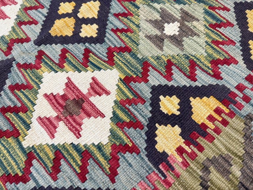 Afghan Maimana Kilim Rug | 2' 8
