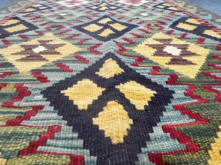 Afghan Maimana Kilim Rug | 2' 8