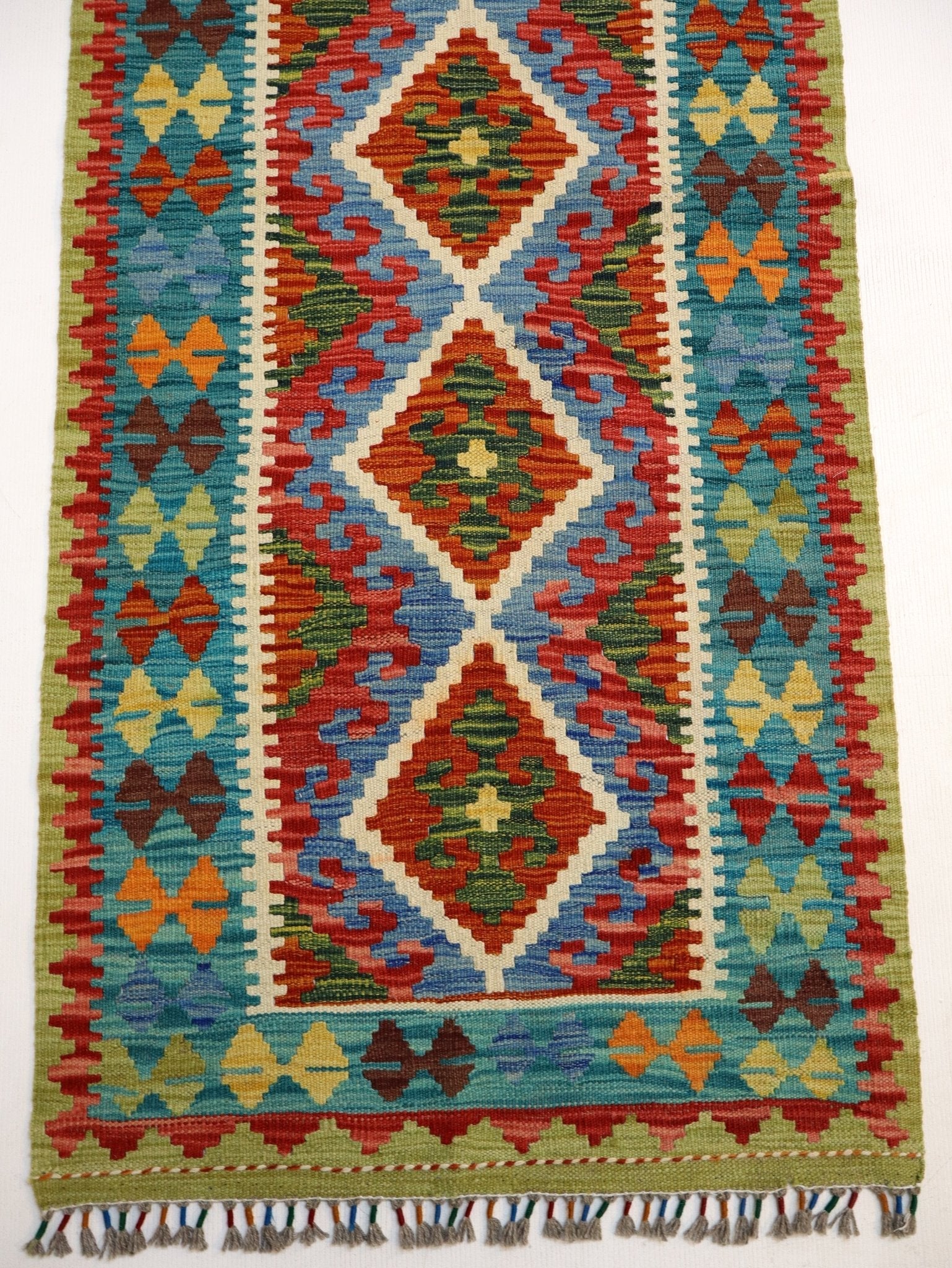 Afghan Maimana Kilim Rug | 2' 8
