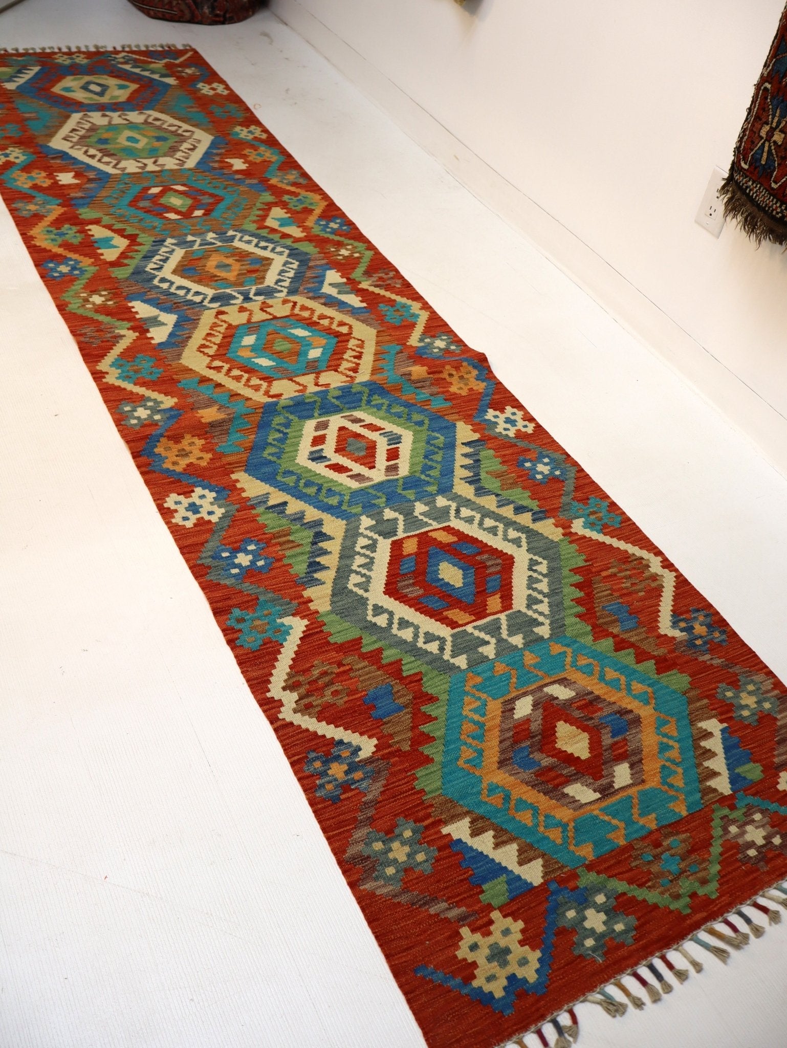 Afghan Maimana Kilim Rug | 2' 9