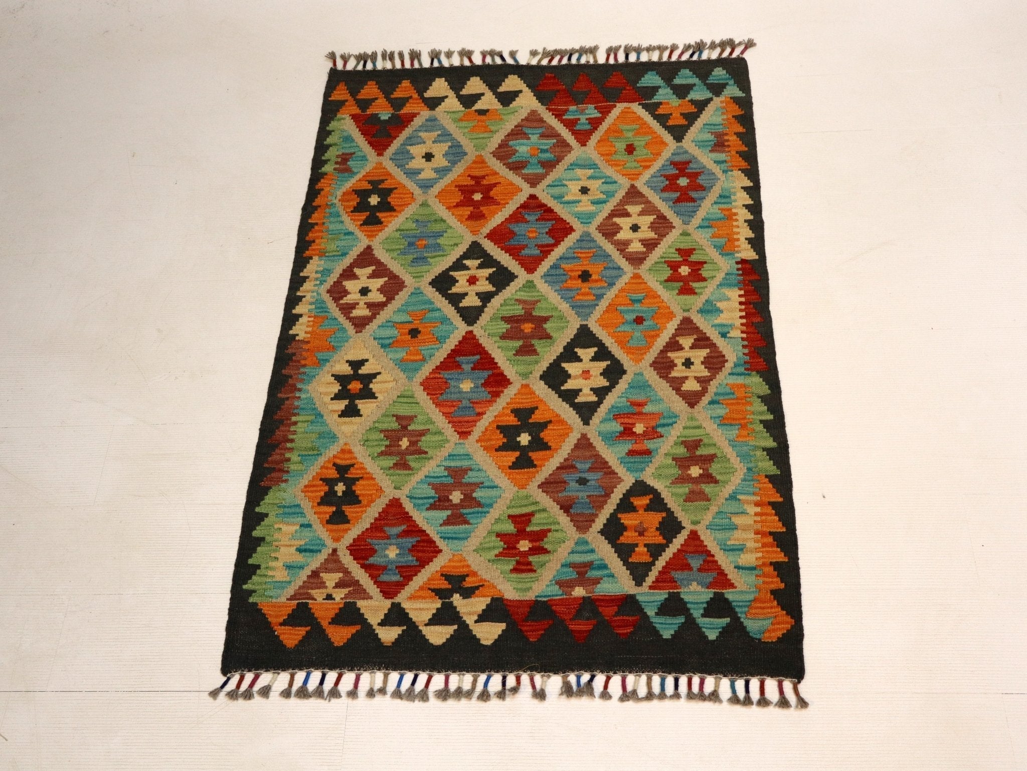 Afghan Maimana Kilim Rug | 2' 9