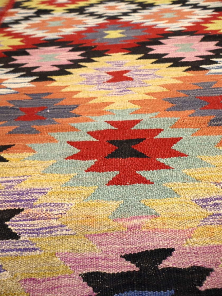 Afghan Maimana Kilim Rug | 3' 3