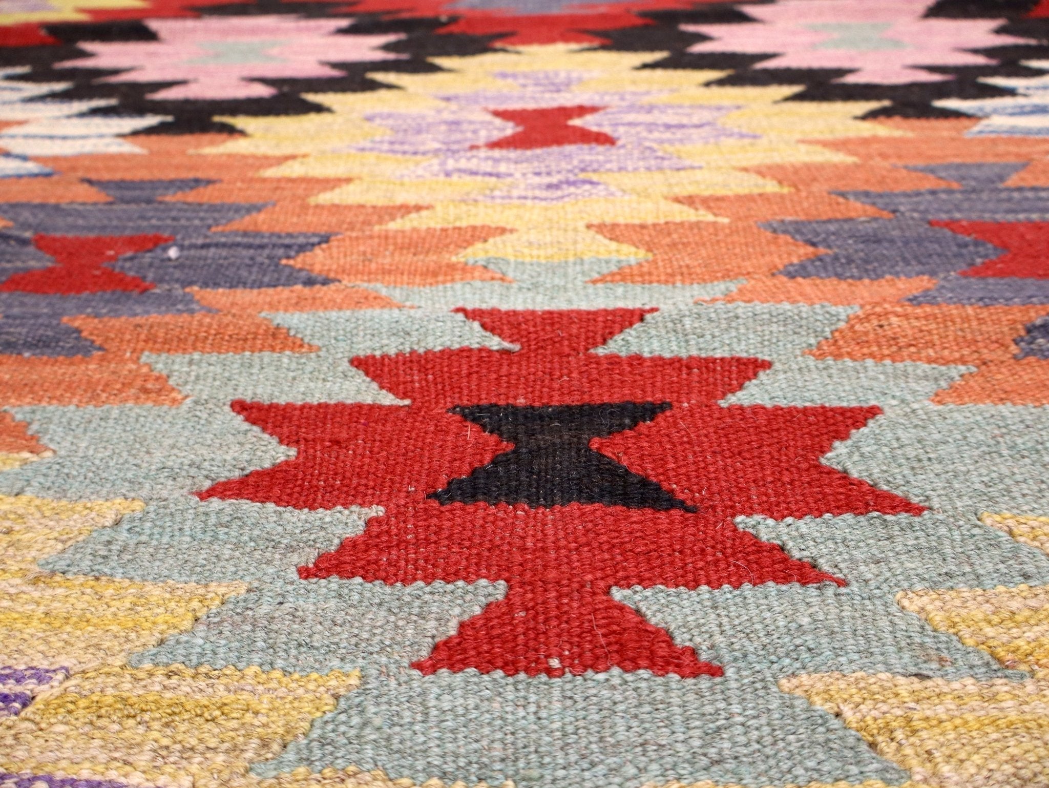 Afghan Maimana Kilim Rug | 3' 3
