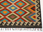 Afghan Maimana Kilim Rug | 3' 4