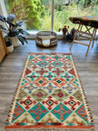 Afghan Maimana Kilim Rug | 3' 5