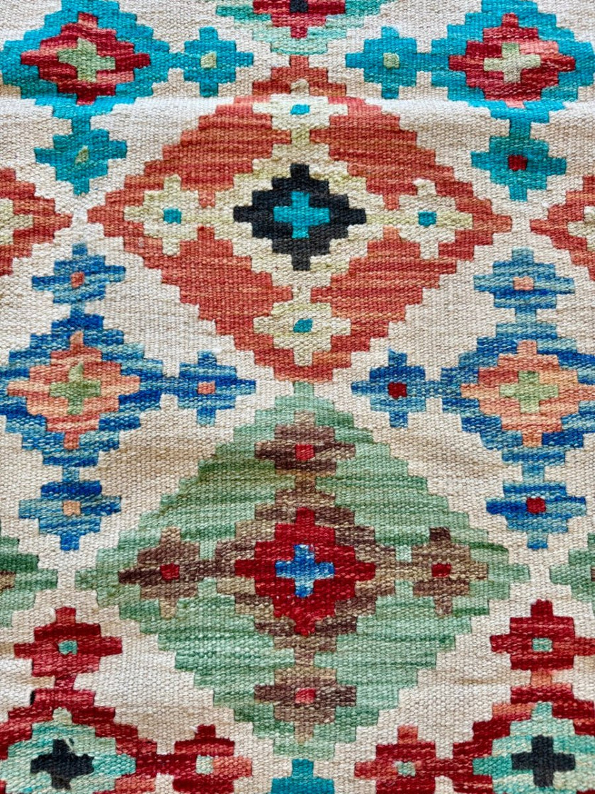 Afghan Maimana Kilim Rug | 3' 5