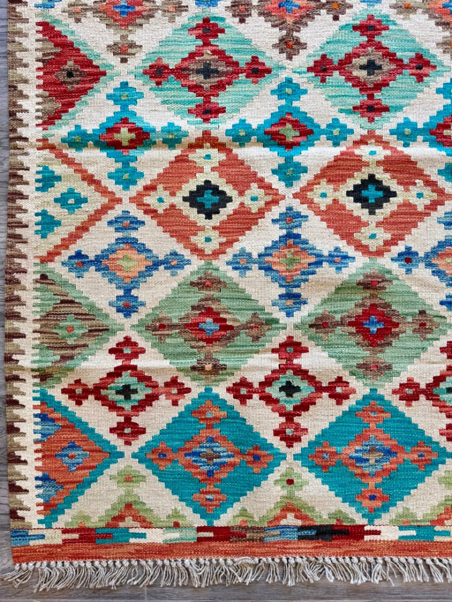 Afghan Maimana Kilim Rug | 3' 5