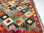 Afghan Maimana Kilim Rug | 3' 5