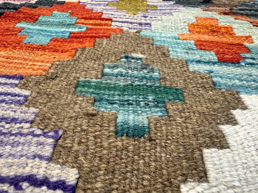 Afghan Maimana Kilim Rug | 3' 5