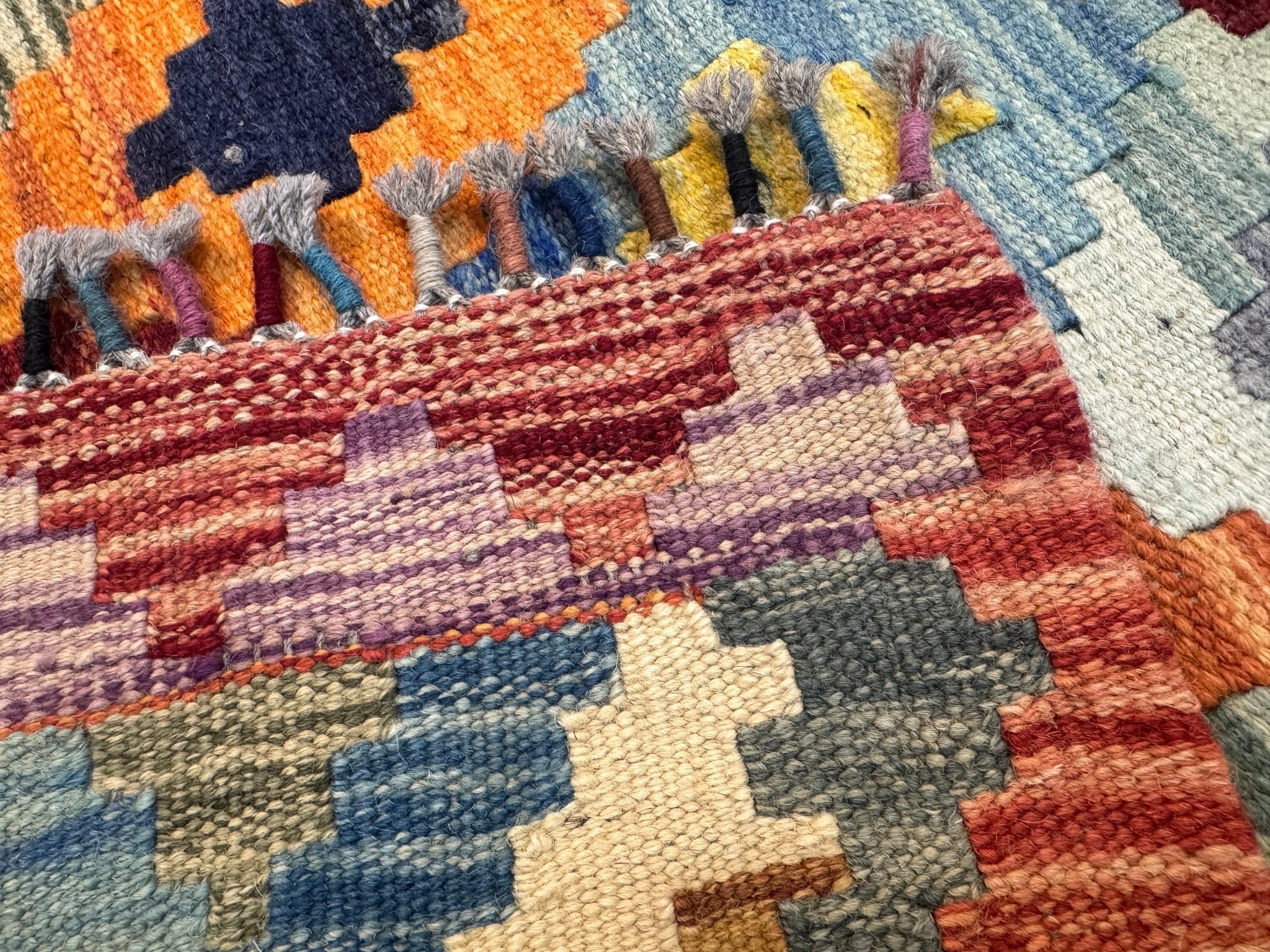 Afghan Maimana Kilim Rug | 3' 5