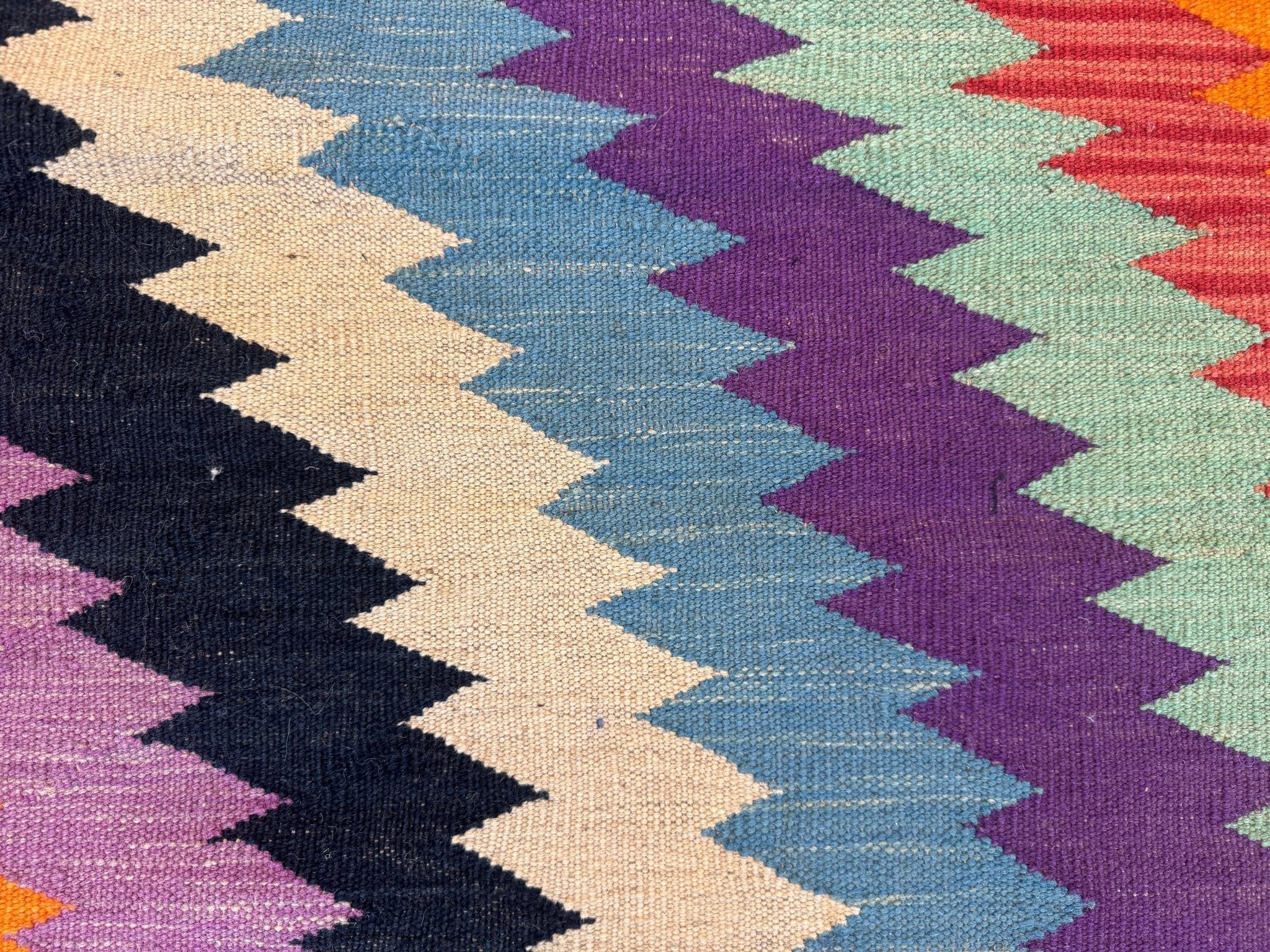 Afghan Maimana Kilim Rug | 3' 6