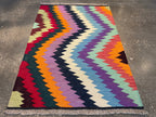 Afghan Maimana Kilim Rug | 3' 6