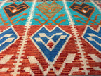 Afghan Maimana Kilim Rug | 4' 1