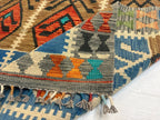 Afghan Maimana Kilim Rug | 4' 1