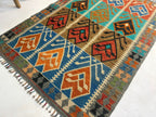 Afghan Maimana Kilim Rug | 4' 1