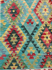 Afghan Maimana Kilim Rug | 4' 11