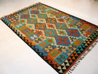 Afghan Maimana Kilim Rug | 4' 2