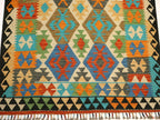 Afghan Maimana Kilim Rug | 4' 2