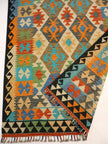 Afghan Maimana Kilim Rug | 4' 2