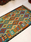 Afghan Maimana Kilim Rug | 4' 2