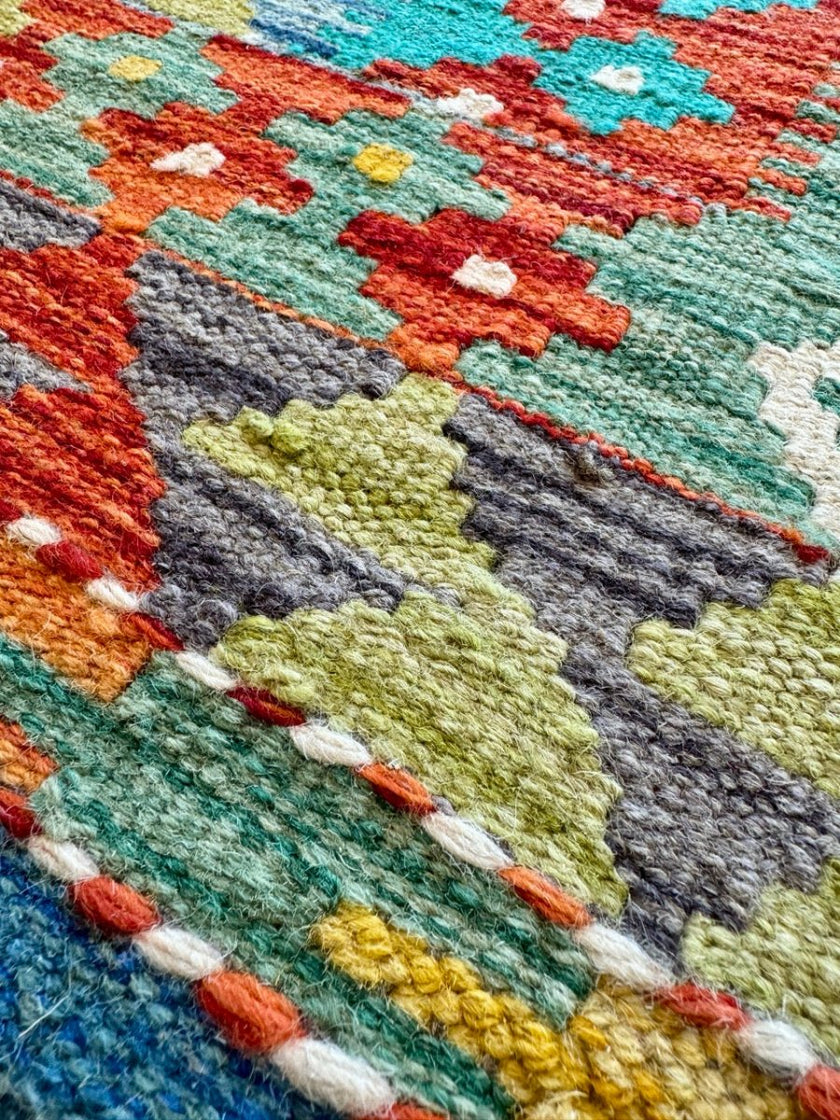 Afghan Maimana Kilim Rug | 5' 1