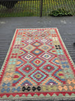 Afghan Maimana Kilim Rug | 5' 10