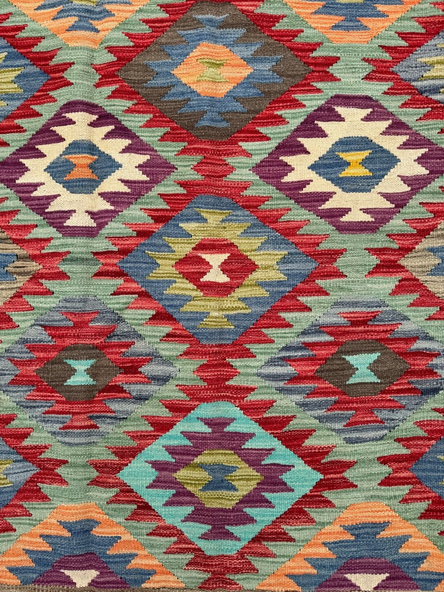 Afghan Maimana Kilim Rug | 5' 10