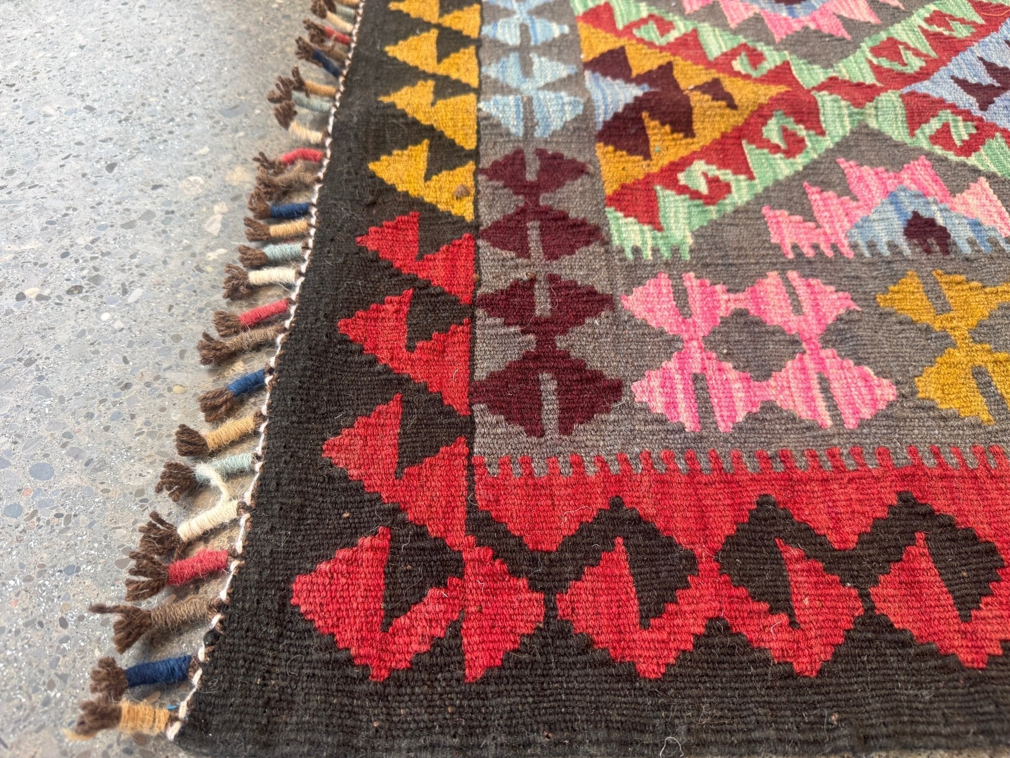 Afghan Maimana Kilim Rug | 5' 5
