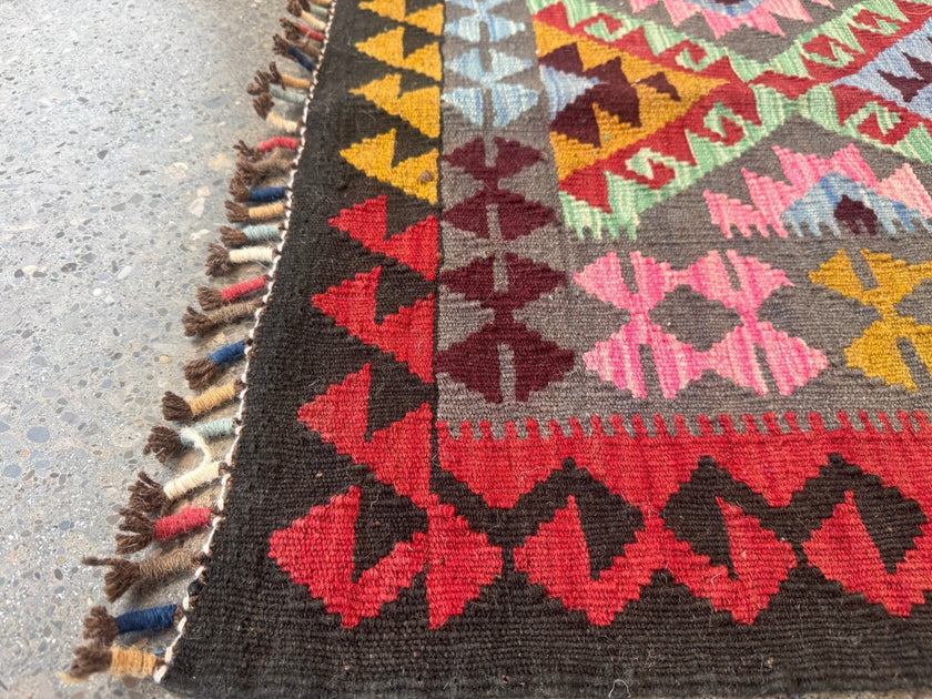 Afghan Maimana Kilim Rug | 5' 5