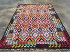 Afghan Maimana Kilim Rug | 5' 5