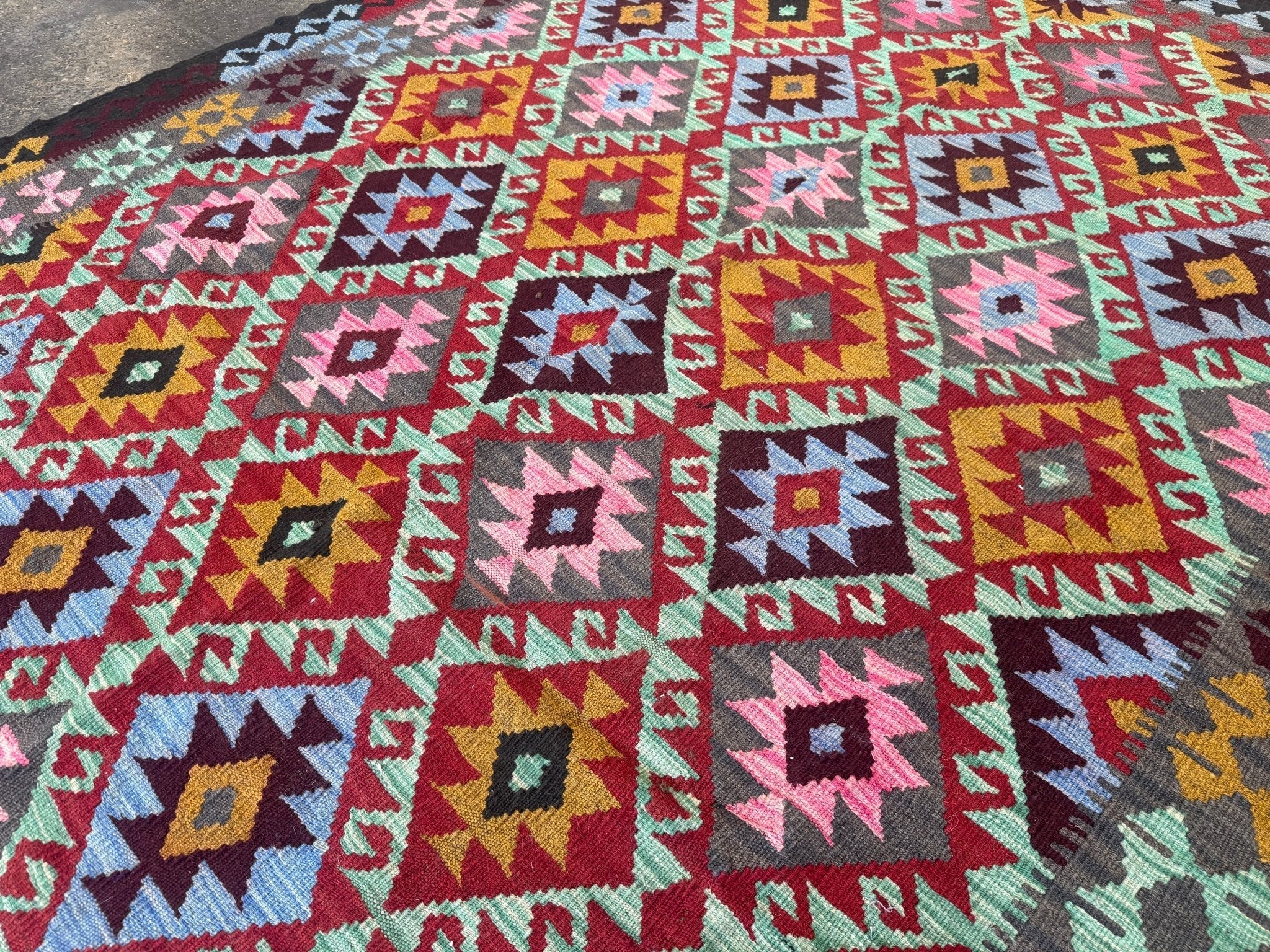 Afghan Maimana Kilim Rug | 5' 5