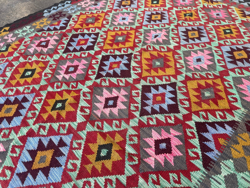 Afghan Maimana Kilim Rug | 5' 5
