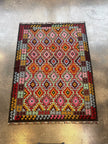 Afghan Maimana Kilim Rug | 5' 5