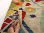 Afghan Maimana Kilim Rug | 5' 7