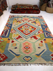 Afghan Maimana Kilim Rug | 5' 7