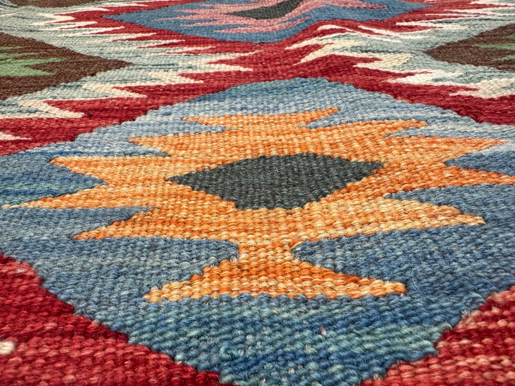 Afghan Maimana Kilim Rug | 5' x 6' 7