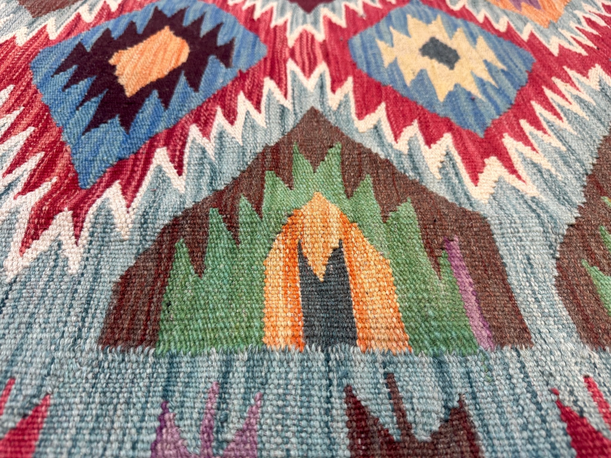 Afghan Maimana Kilim Rug | 5' x 6' 7