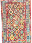 Afghan Maimana Kilim Rug | 6' 1