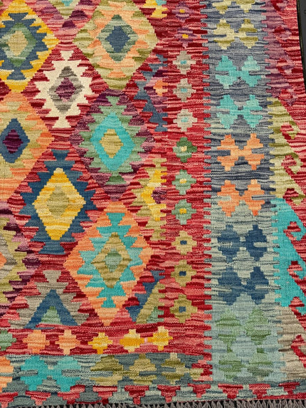 Afghan Maimana Kilim Rug | 6' 1