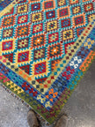 Afghan Maimana Kilim Rug | 6' 10