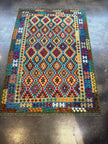 Afghan Maimana Kilim Rug | 6' 10