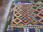 Afghan Maimana Kilim Rug | 6' 10