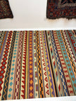 Afghan Maimana Kilim Rug | 6' 7