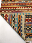 Afghan Maimana Kilim Rug | 6' 7